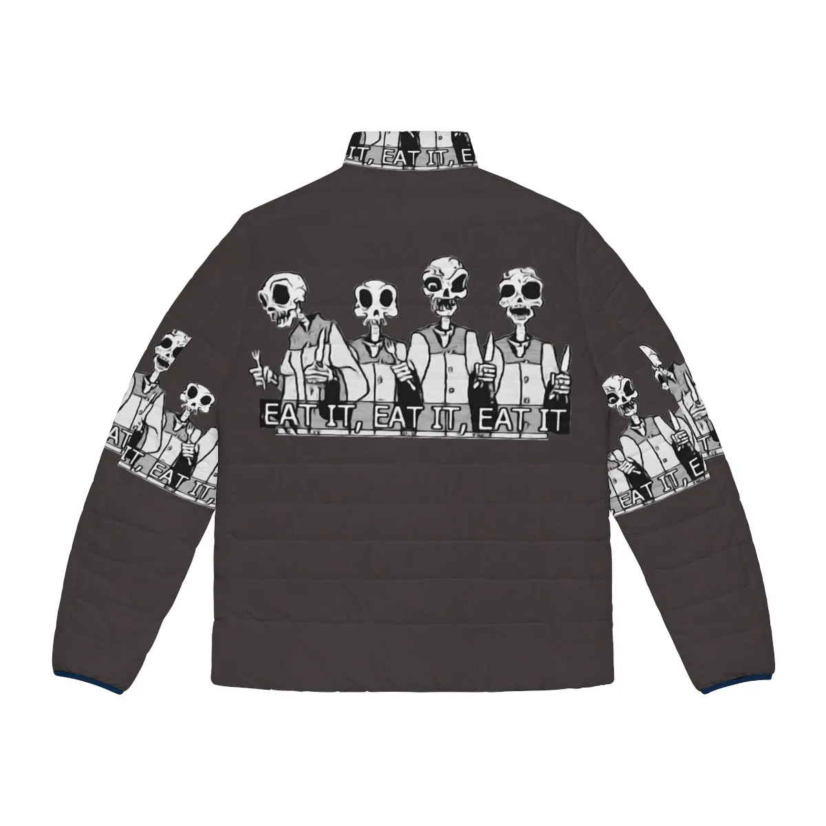A7X Inspired "Eat It" Puffer Jacket - Music Themed Outerwear