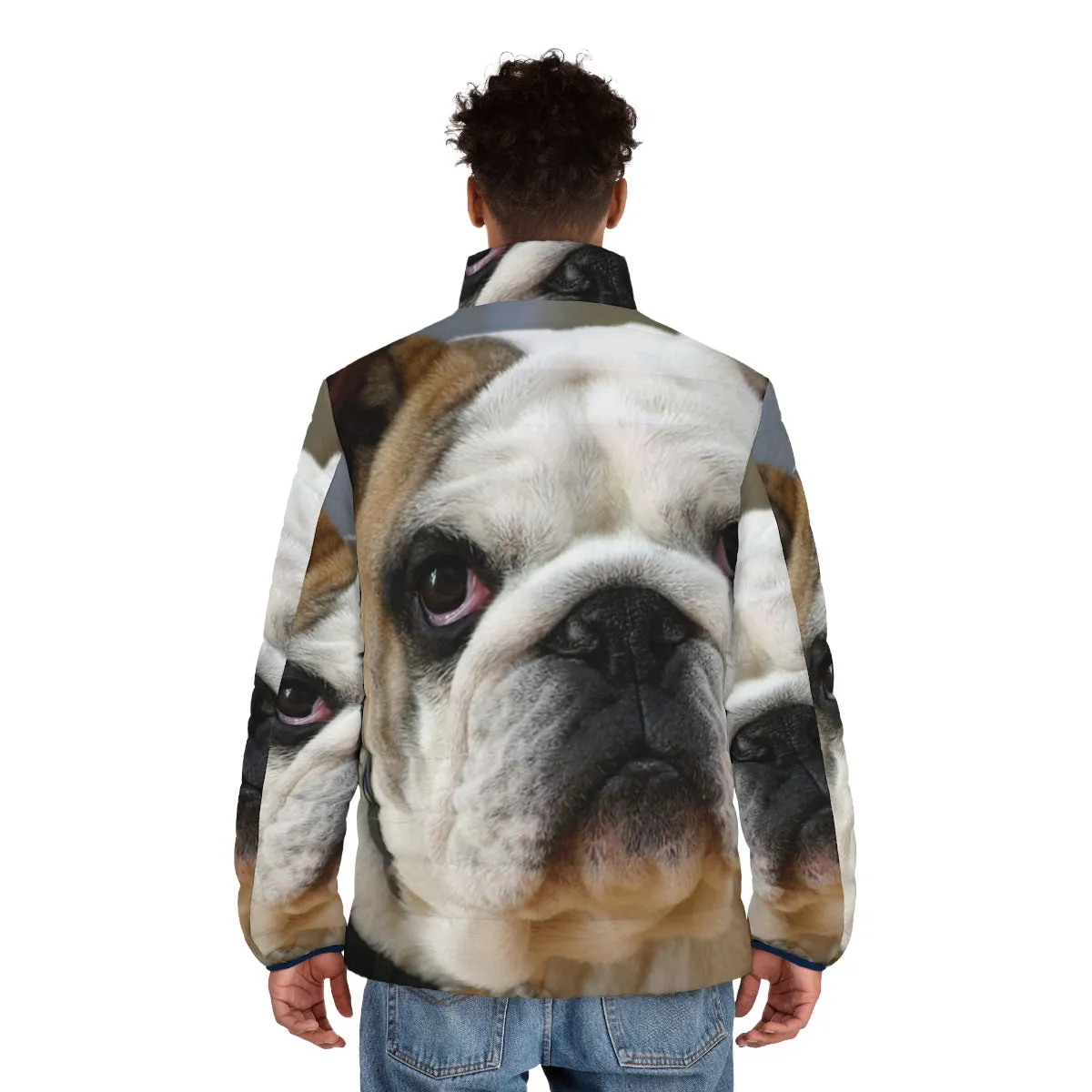 Adorable English Bulldog Puffer Jacket for Stylish Pet Owners