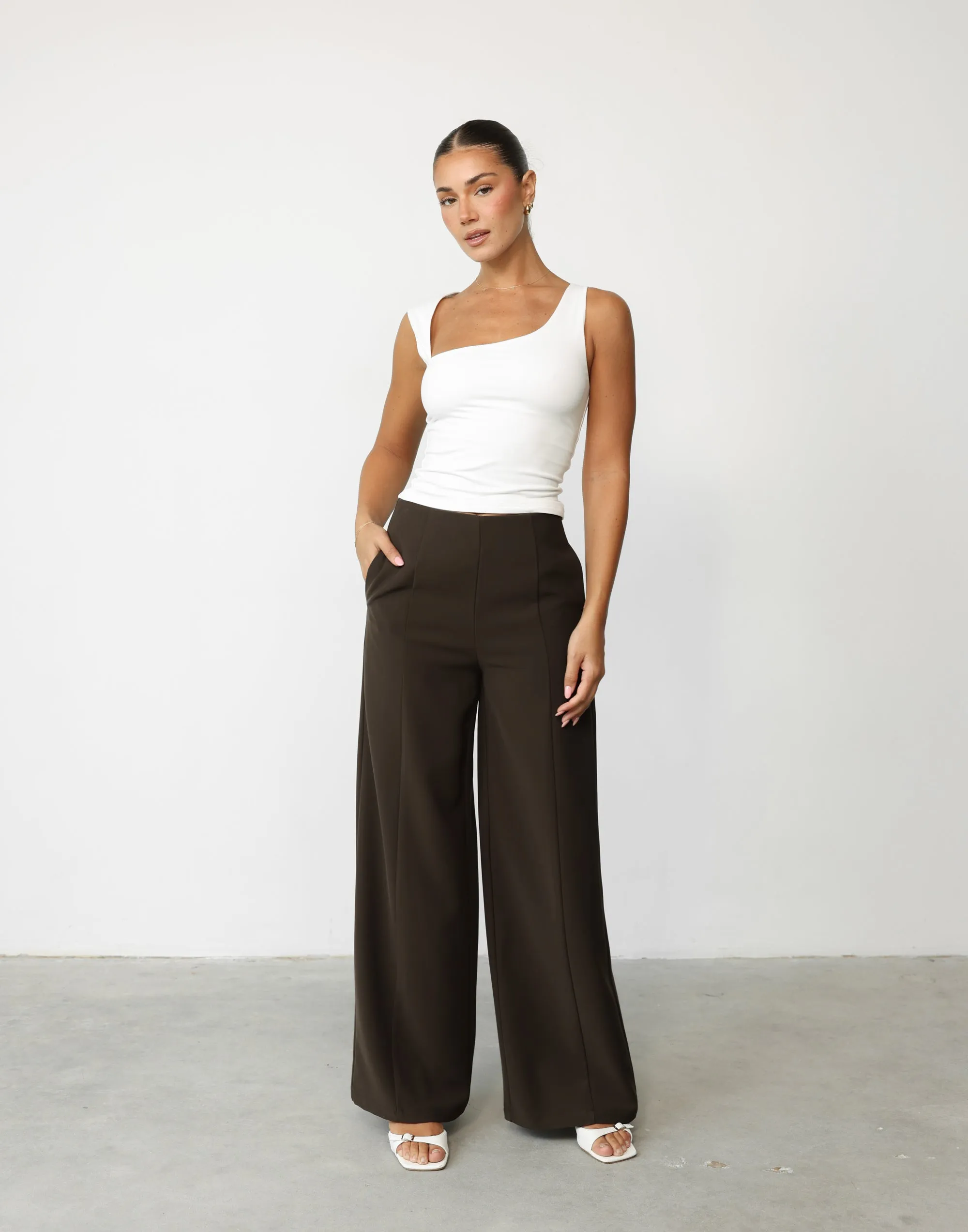 Alexander Pants (Dark Coffee)