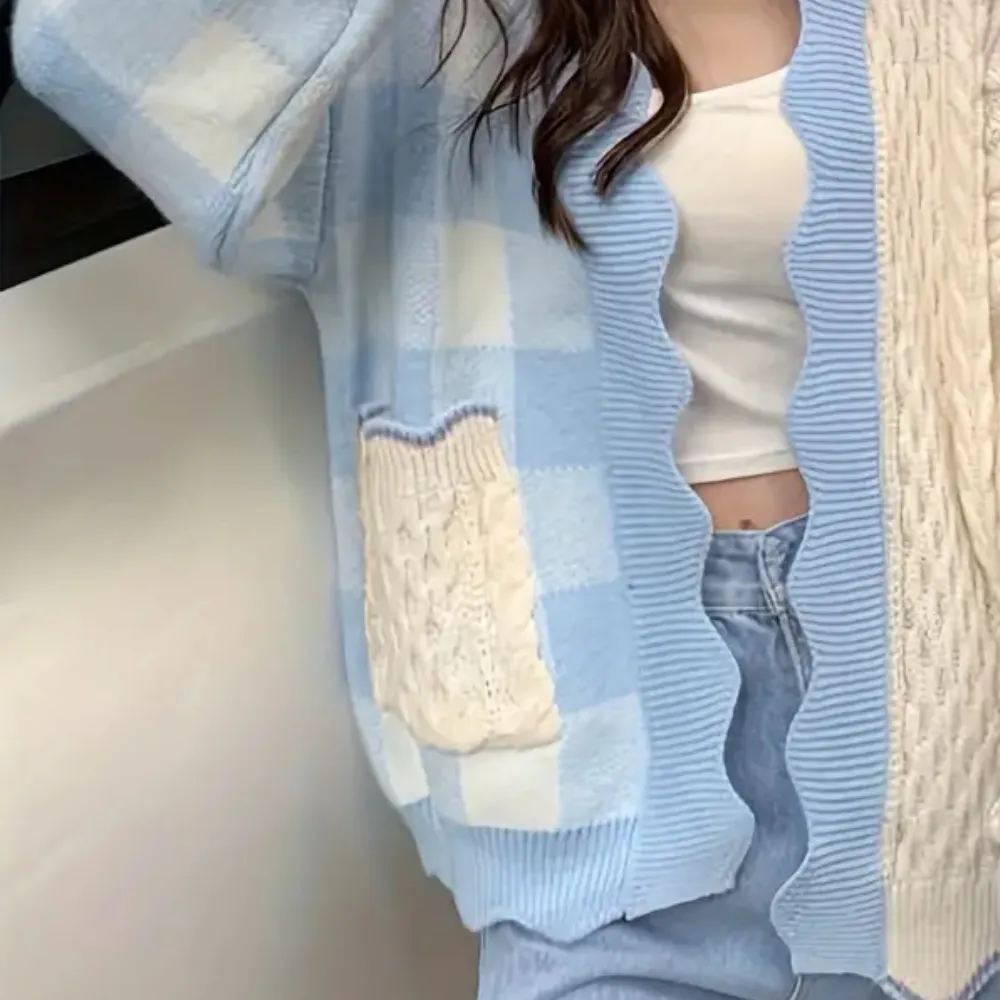 ALEXIS - Elegant Strikket Cardigan til Kvinder