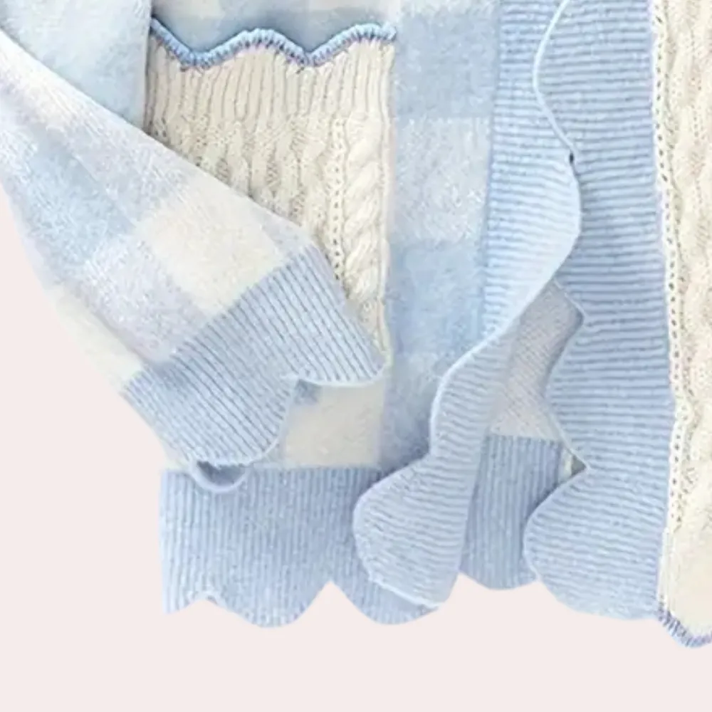 ALEXIS - Elegant Strikket Cardigan til Kvinder