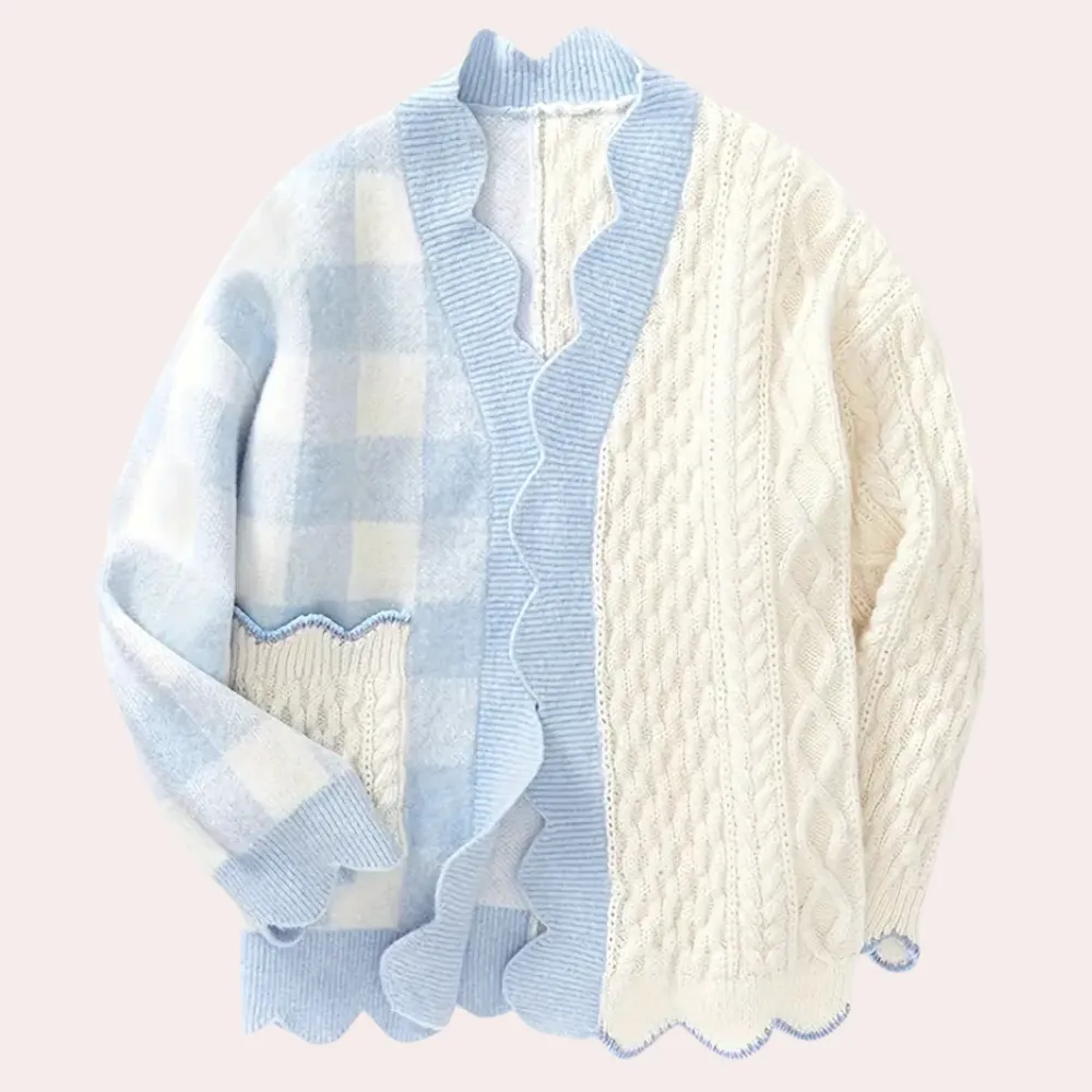 ALEXIS - Elegant Strikket Cardigan til Kvinder