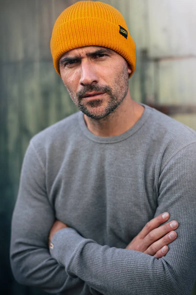 &SONS New Watchcap Beanie Yellow