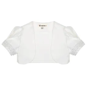 Baby Bolero - Ivory Diamante Cuff