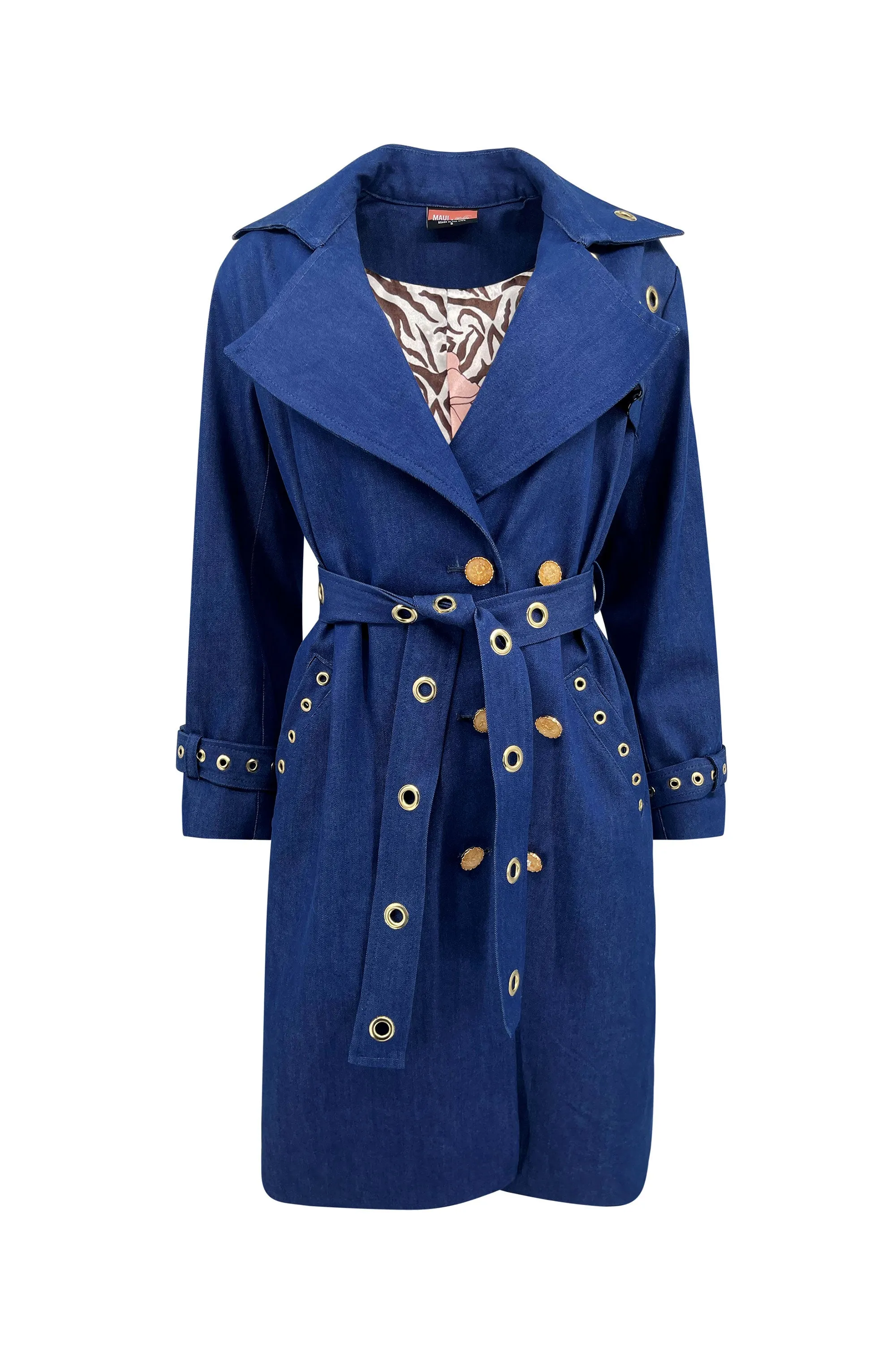 Bellina Denim Trench Coat