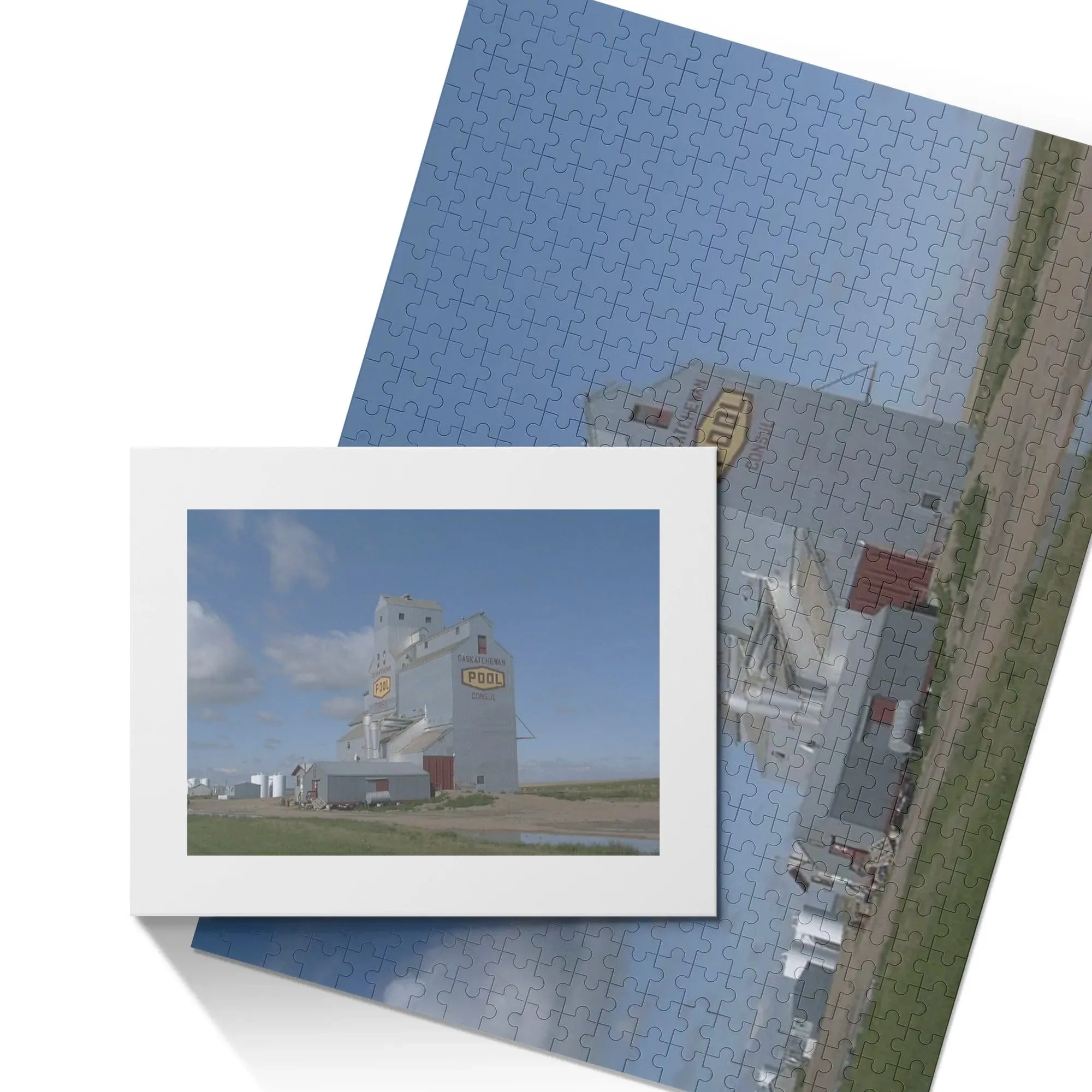 Canada Proud Jigsaw Puzzle Series (Saskatchewan Grain Elevator Edition): Consul (500 Pcs)