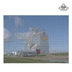 Canada Proud Jigsaw Puzzle Series (Saskatchewan Grain Elevator Edition): Consul (500 Pcs)