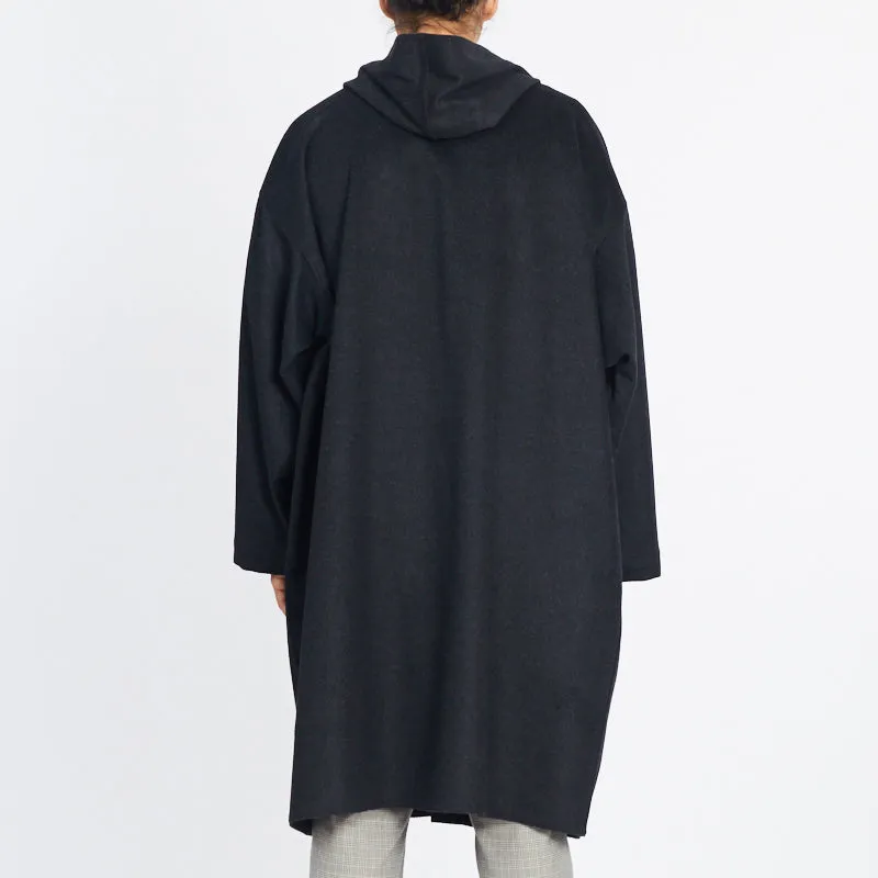 Canopy Coat - Charcoal Gray Wool/Cashmere
