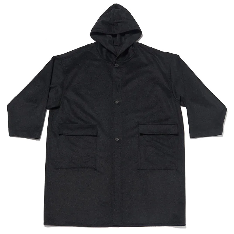Canopy Coat - Charcoal Gray Wool/Cashmere