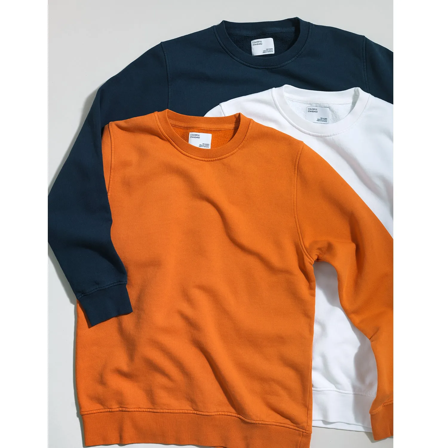 Classic Organic Unisex Crewneck Sweatshirt, Honey Beige