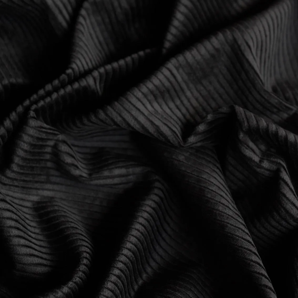Corded Ebony - Jumbo Corduroy