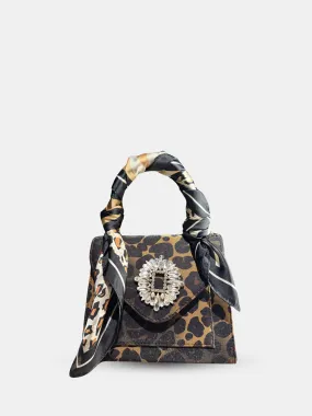 Elsa Wild Rebel Leopard Handbag