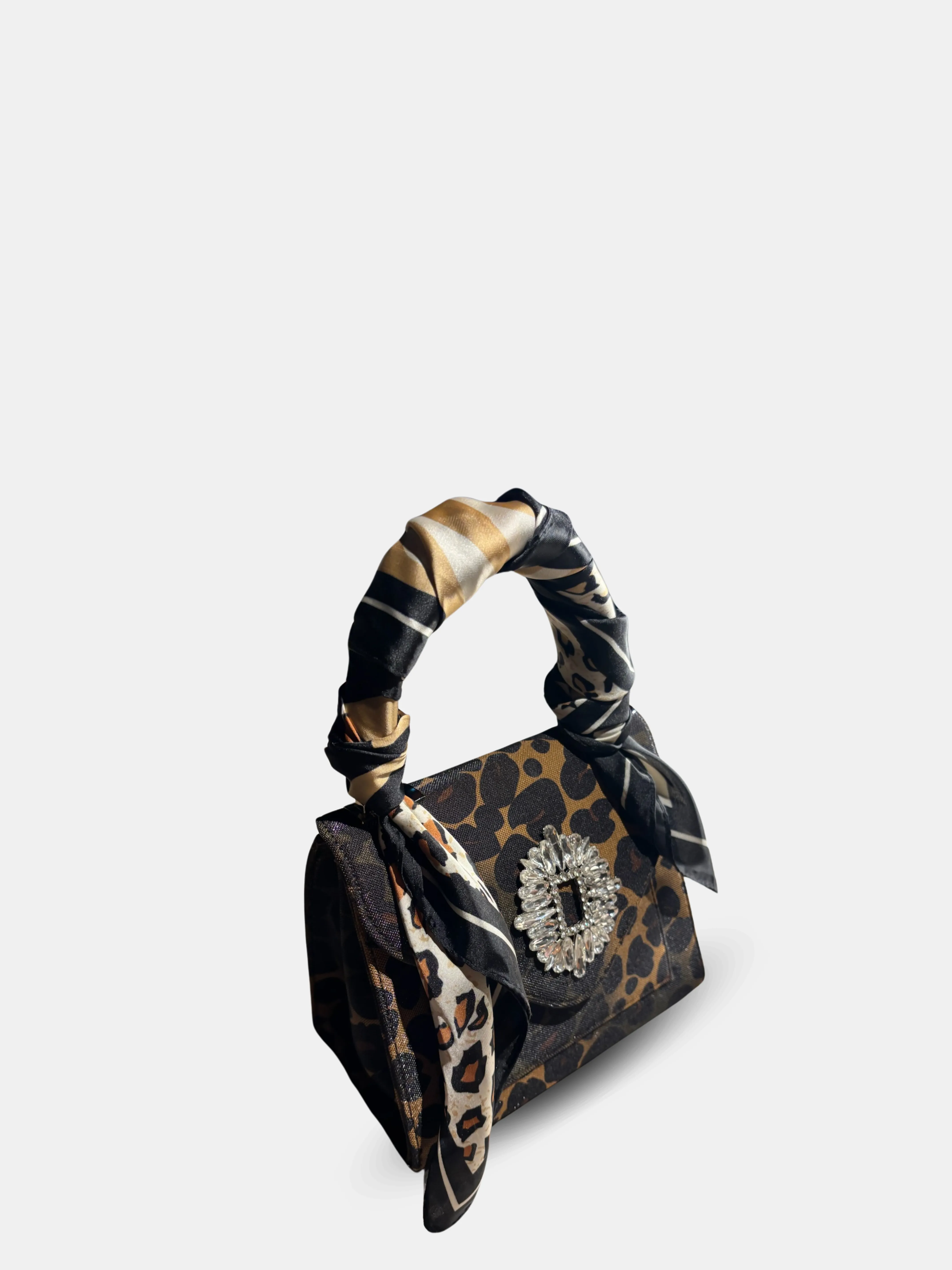 Elsa Wild Rebel Leopard Handbag