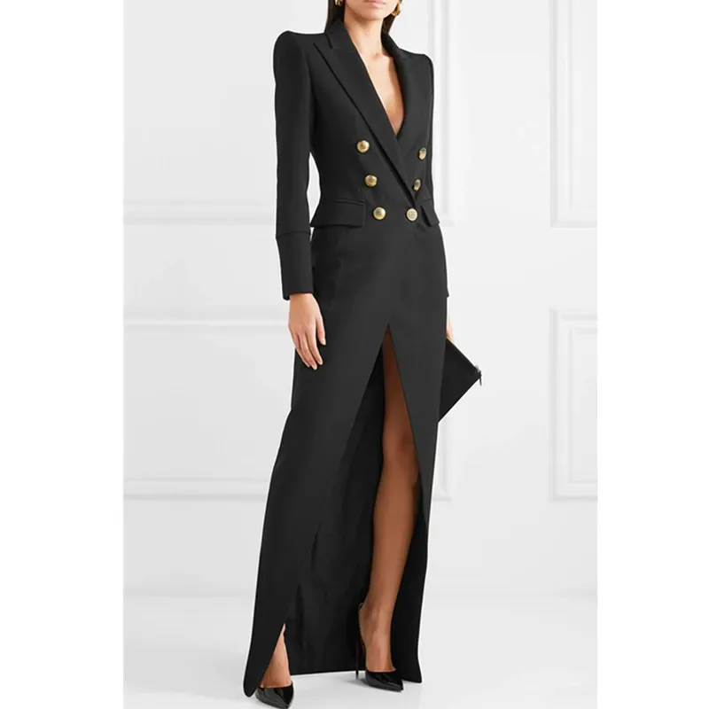 GF IN LOVE Blazer Maxi Dress