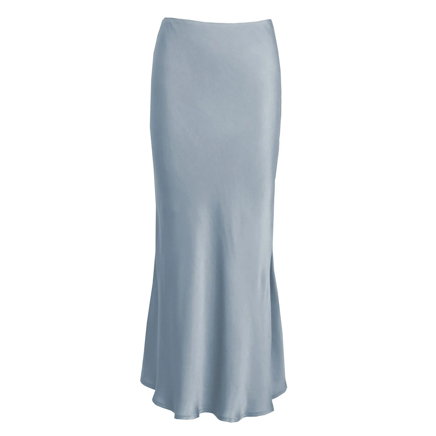 Grace satin Skirt - Bluemoon
