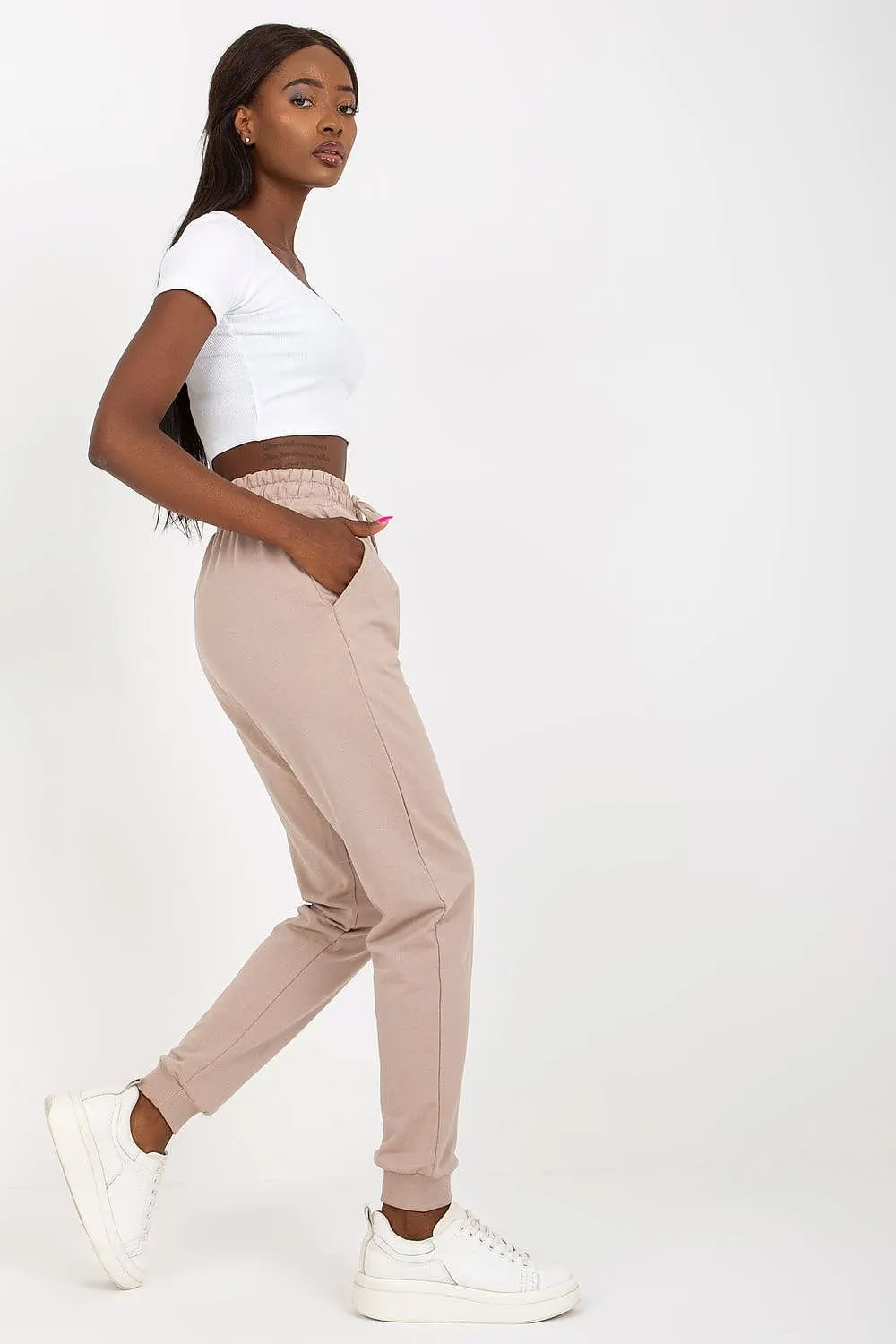 High Waist Tracksuit Pants
