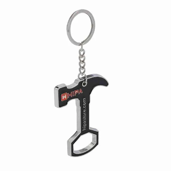 Hipa Beer Opener Multifunctional Key Buckle Chain for Bar Parties Key Decorations & Holiday Gifts