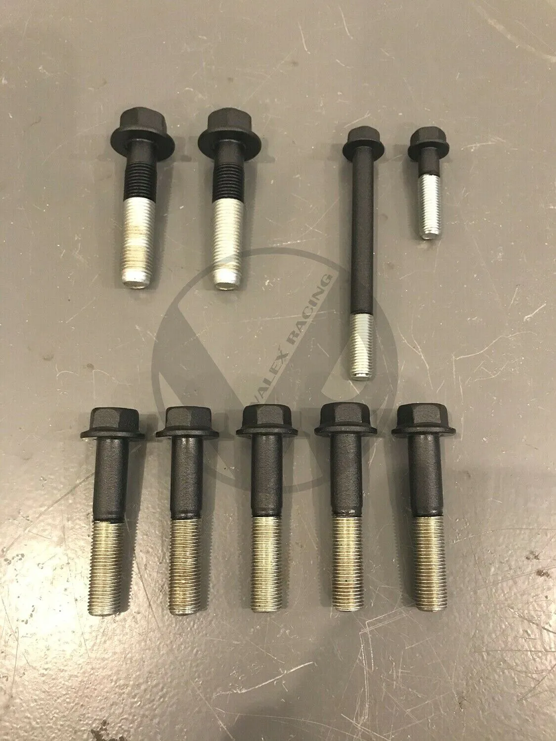 Honda Acura B Series Transmission Bolt Kit Black Wrinkle Finish B16 B18 B20 5spd