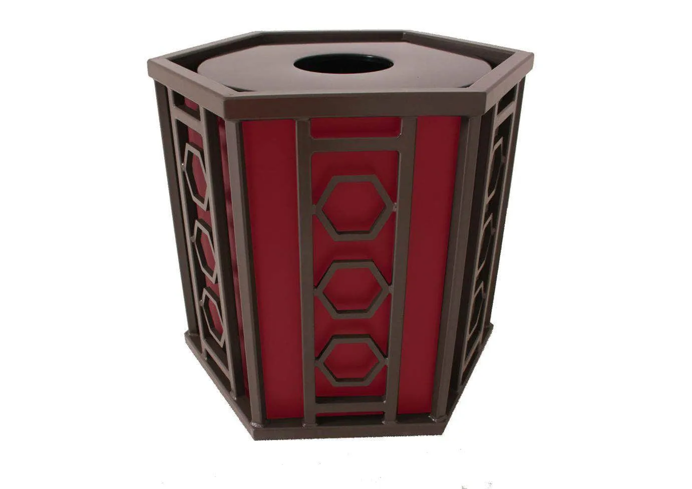 Huntington Trash Receptacle - 32 Gallon Capacity