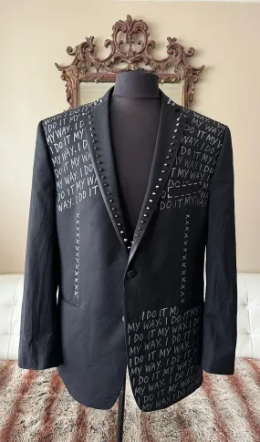 I DO IT MY WAY, Size 42R Mens Suit Jacket