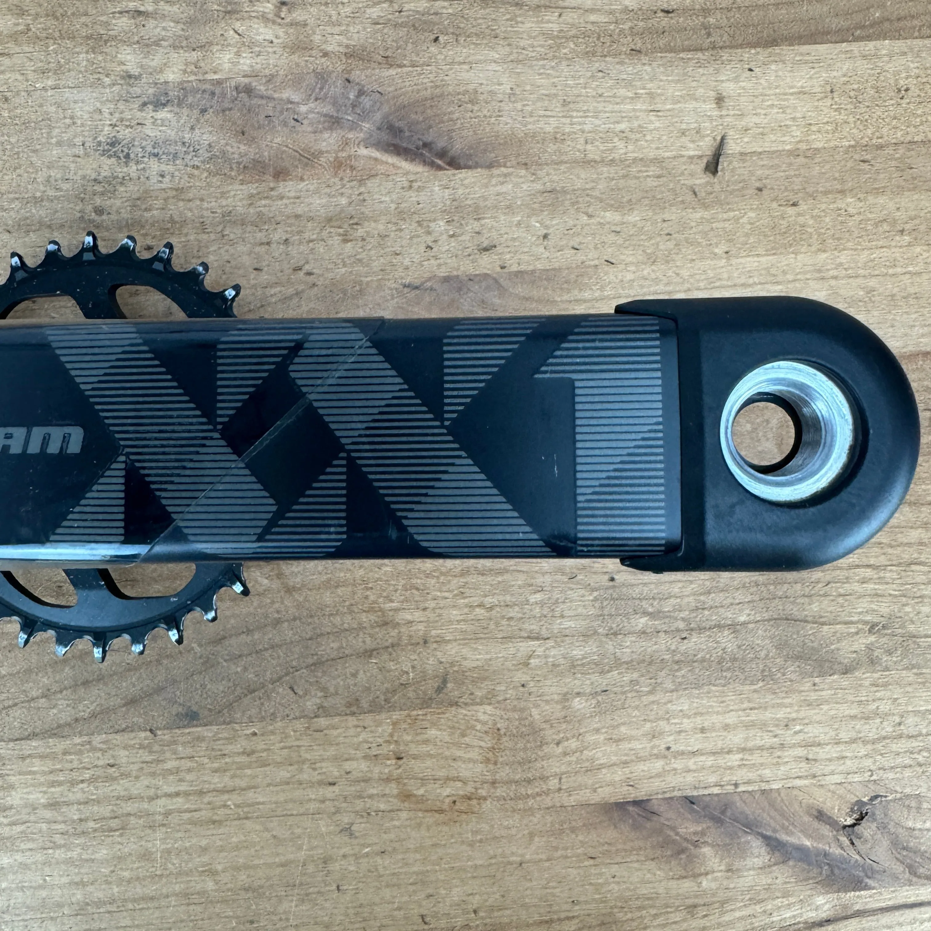 Low Mile! SRAM XX1 Eagle Boost Carbon DUB SL Spindle 175mm 32T 12-Speed Crankset