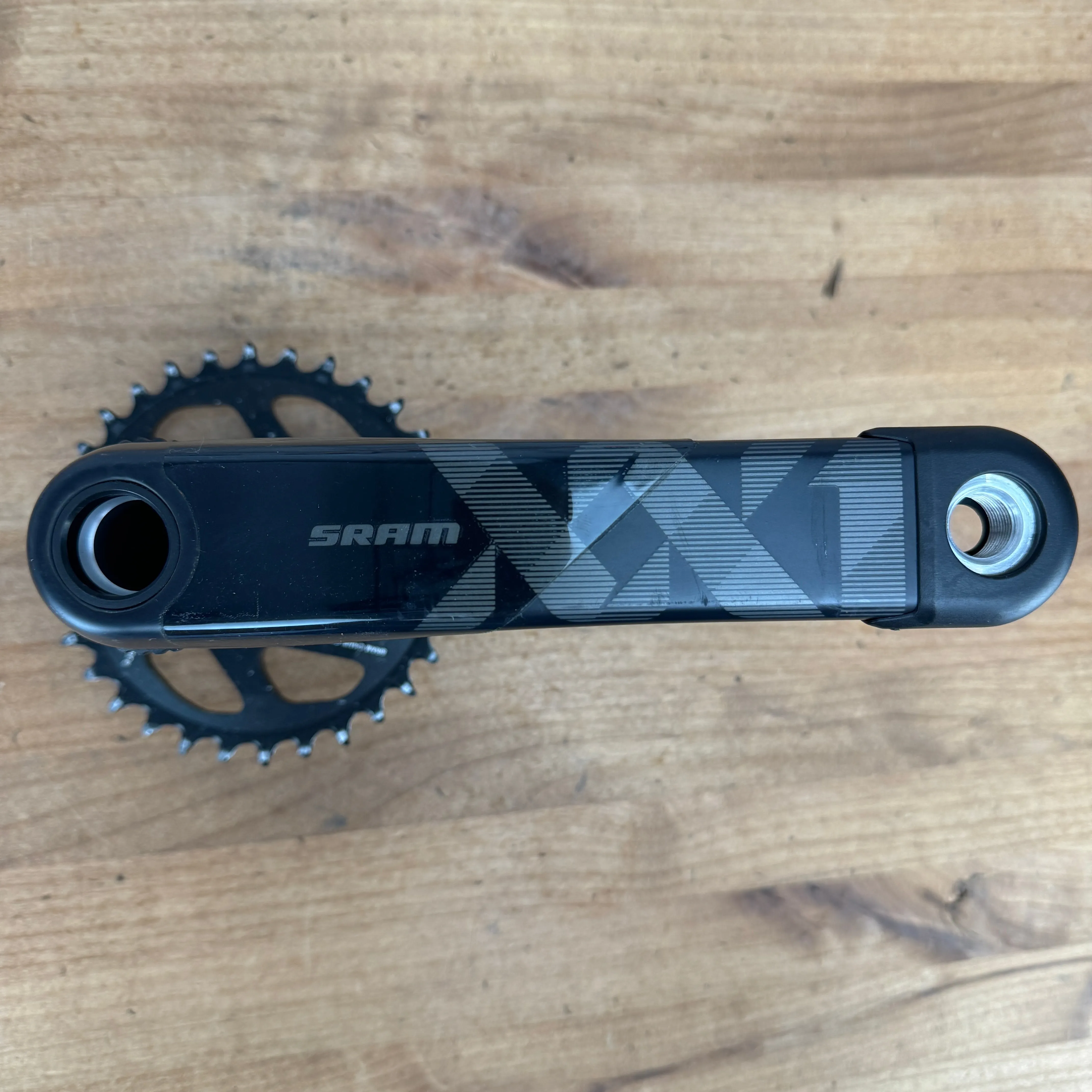 Low Mile! SRAM XX1 Eagle Boost Carbon DUB SL Spindle 175mm 32T 12-Speed Crankset