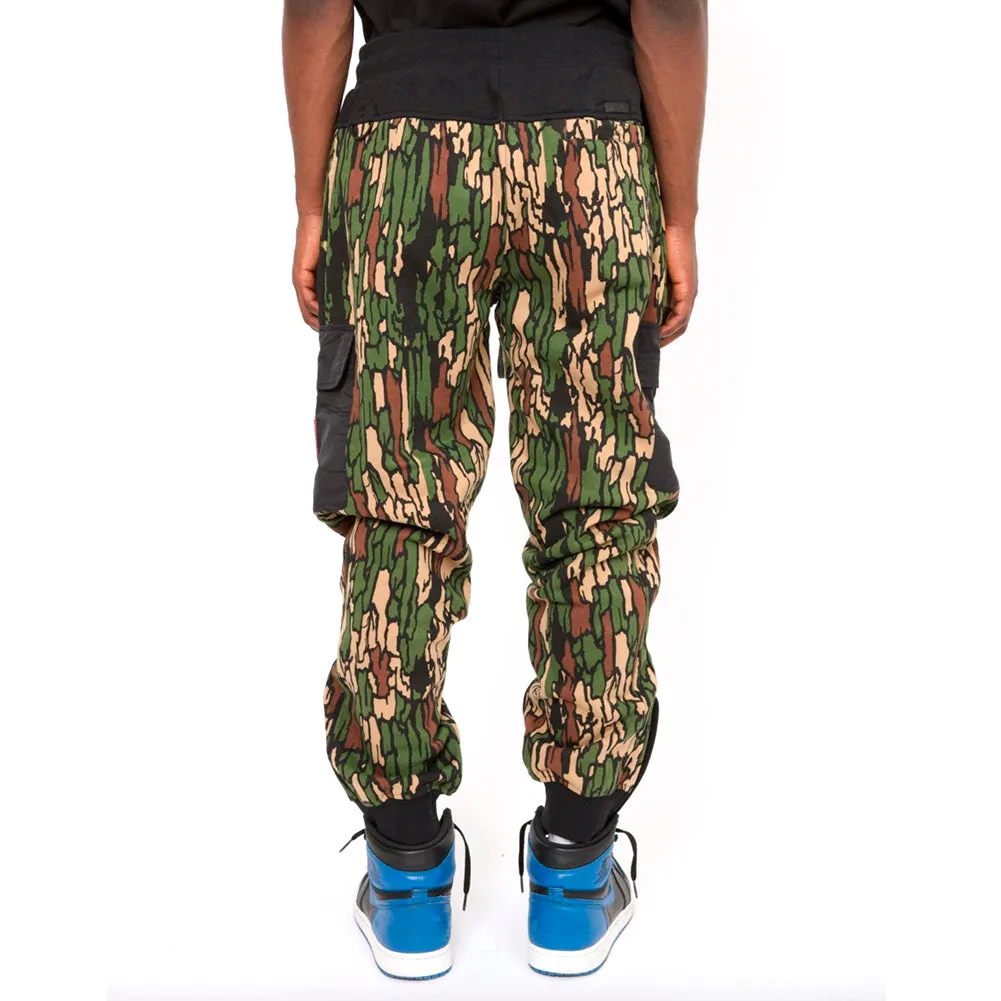 Mens Jogger Casual Sweatpants Camo Print Pokets Drawstring Pants