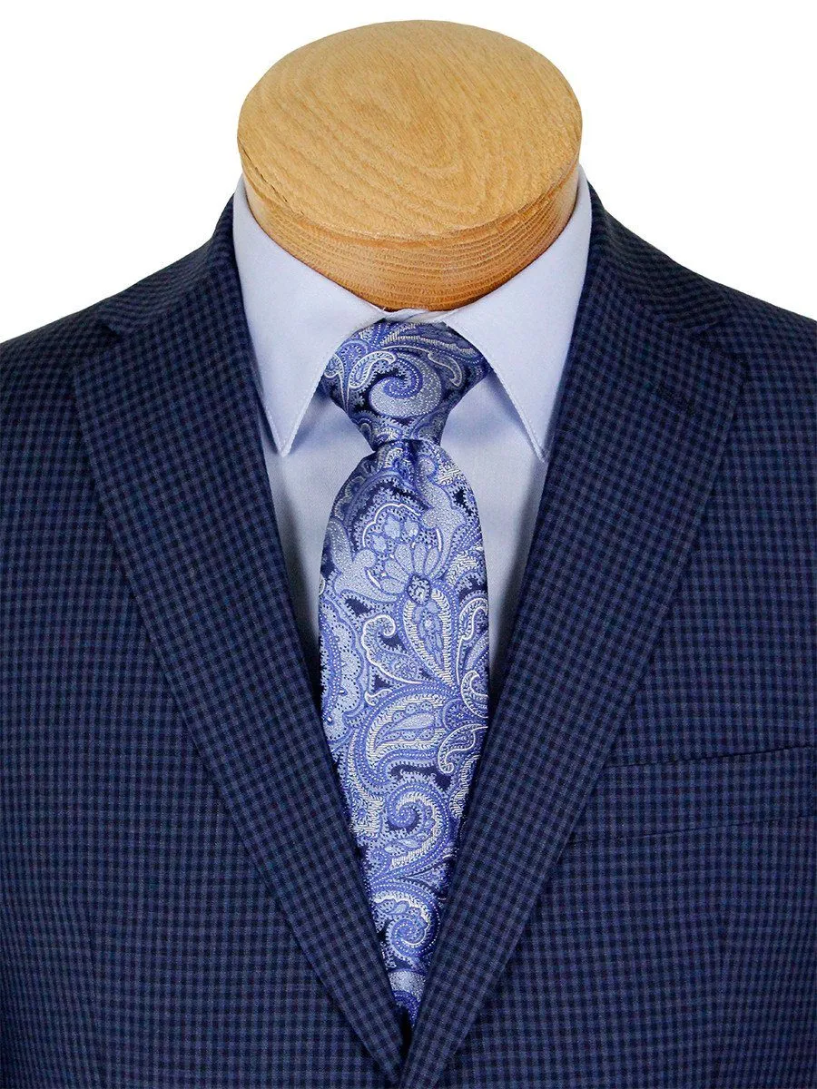 Michael Kors 24292 100% Wool Boy's Sport Coat - Check - Navy