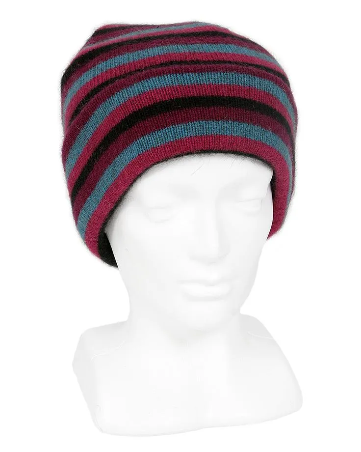 MULTI STRIPE BEANIE