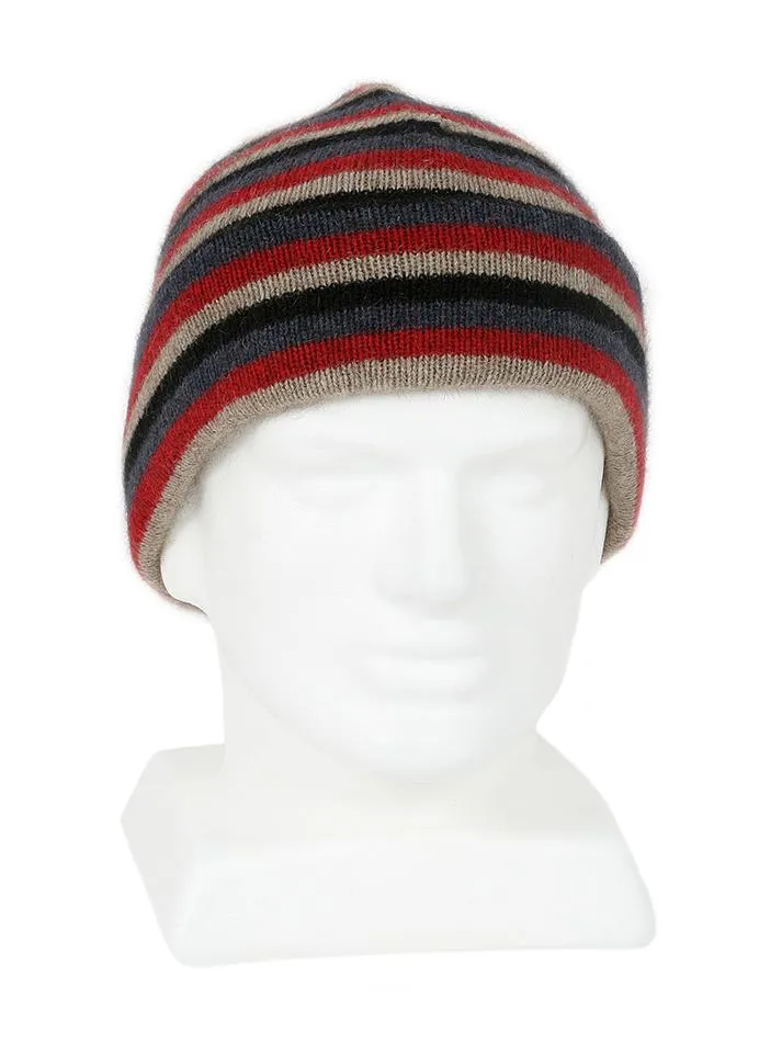 MULTI STRIPE BEANIE