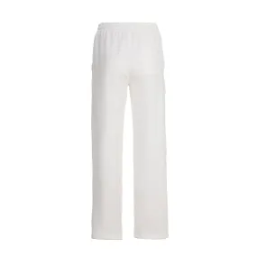 NOBADVIBEZ BASIC WHITE SWEATPANTS