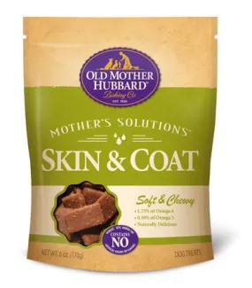 Old Mother Hubbard Mother Solutions Skin and Coat Soft & Chewy Dog Treats 6oz