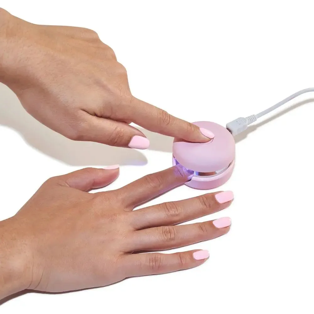 Open Box - Le Mini Macaron Mini Manicure Gel Nail Polish Kit - Fairy Floss - 5ct