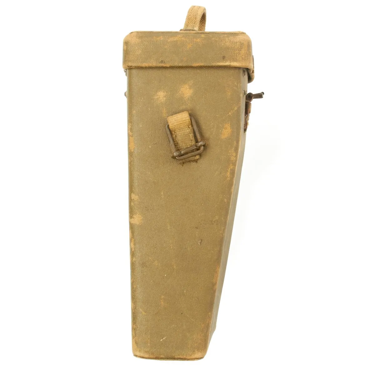 Original Japanese WWII Nikko 8 x 6 Rabbit Ear Small Artillery Periscope Binoculars with Case dated 1942