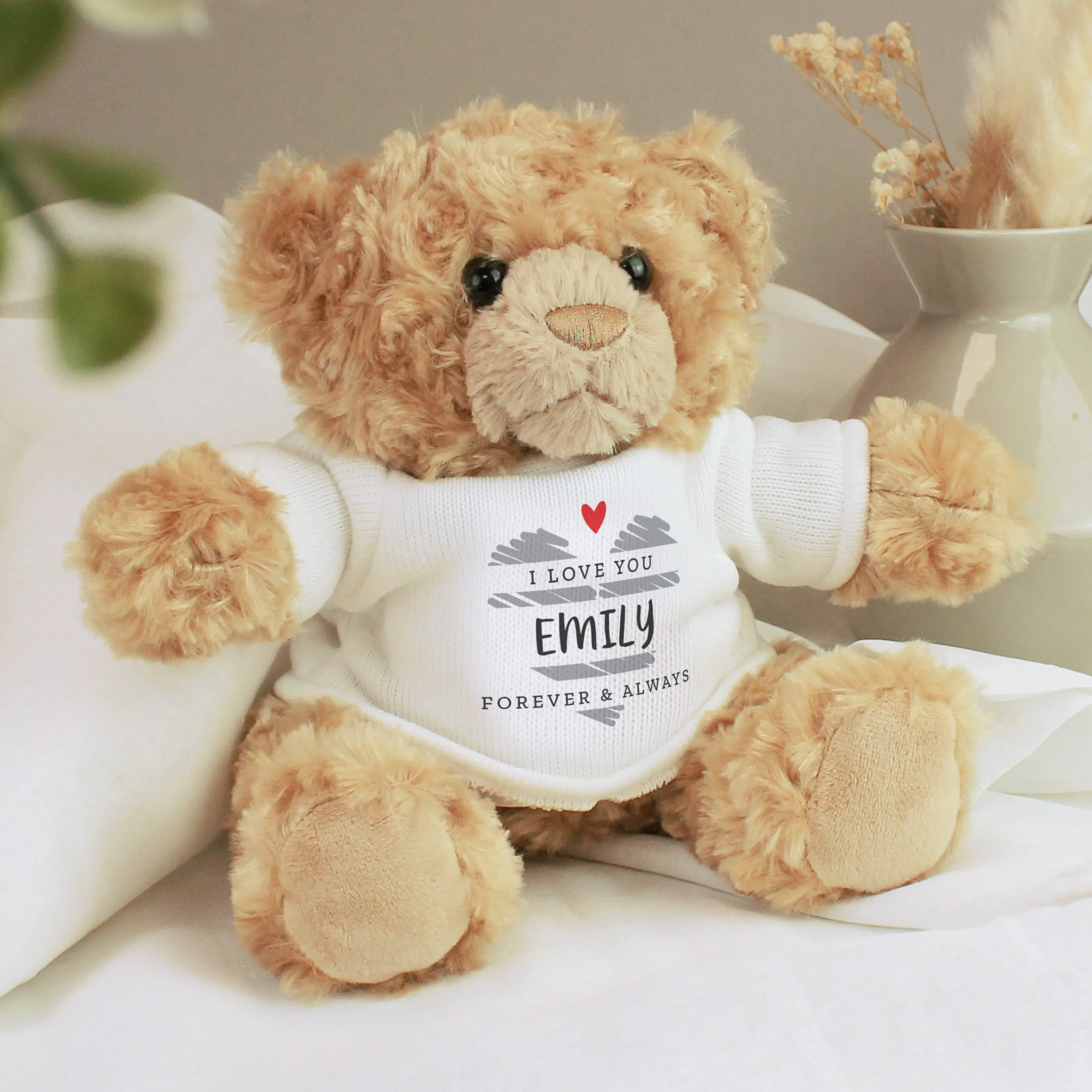 Personalised Valentine's Day Teddy Bear