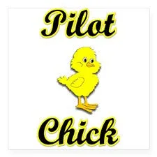 PilotChick-Stickers