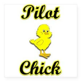 PilotChick-Stickers