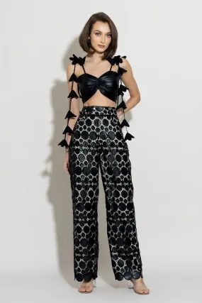 RAVEN Cutwork Pants