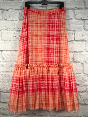Skirt Midi By Eva Franco In Orange, Size: 8