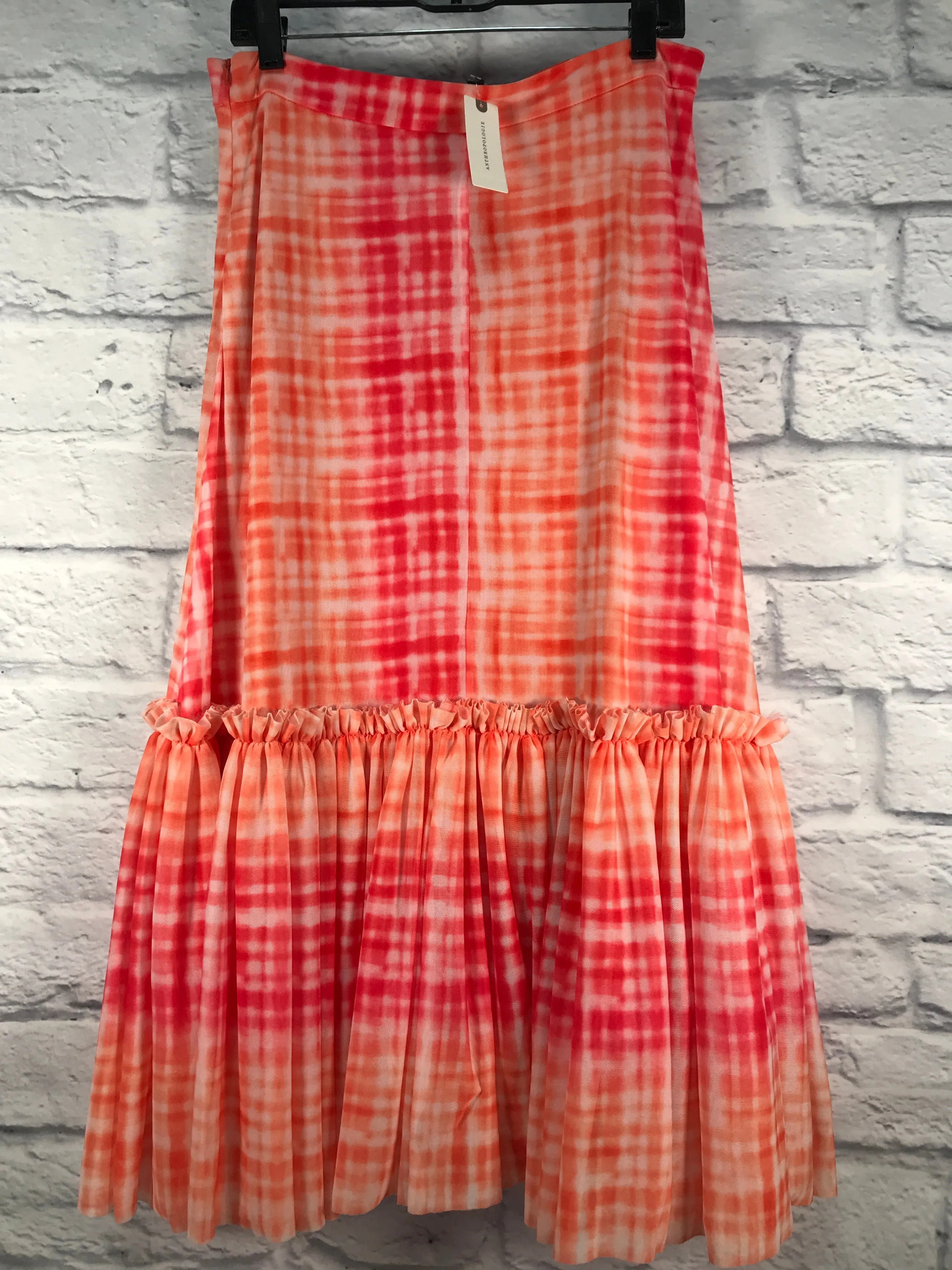 Skirt Midi By Eva Franco In Orange, Size: 8