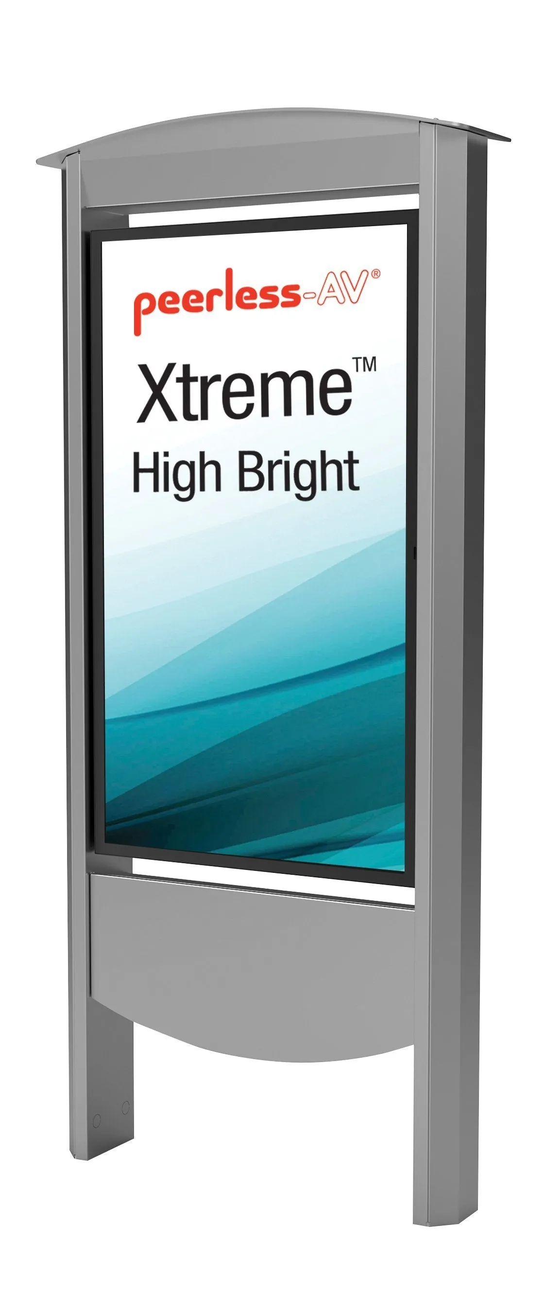 Smart City Kiosk mit Xtreme High Bright Outdoor-Display 55"