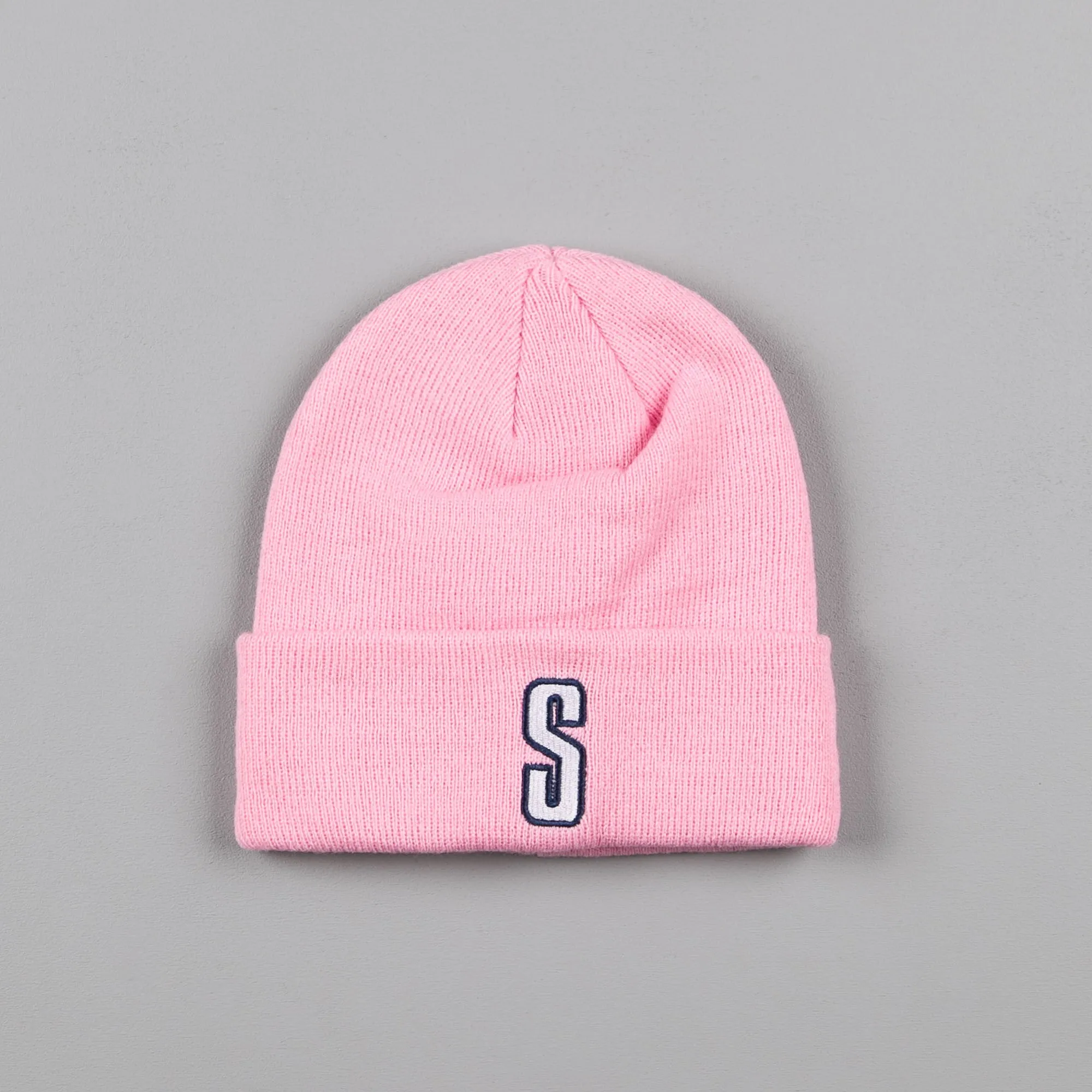 Stussy Vintage S Cuff Beanie - Pink