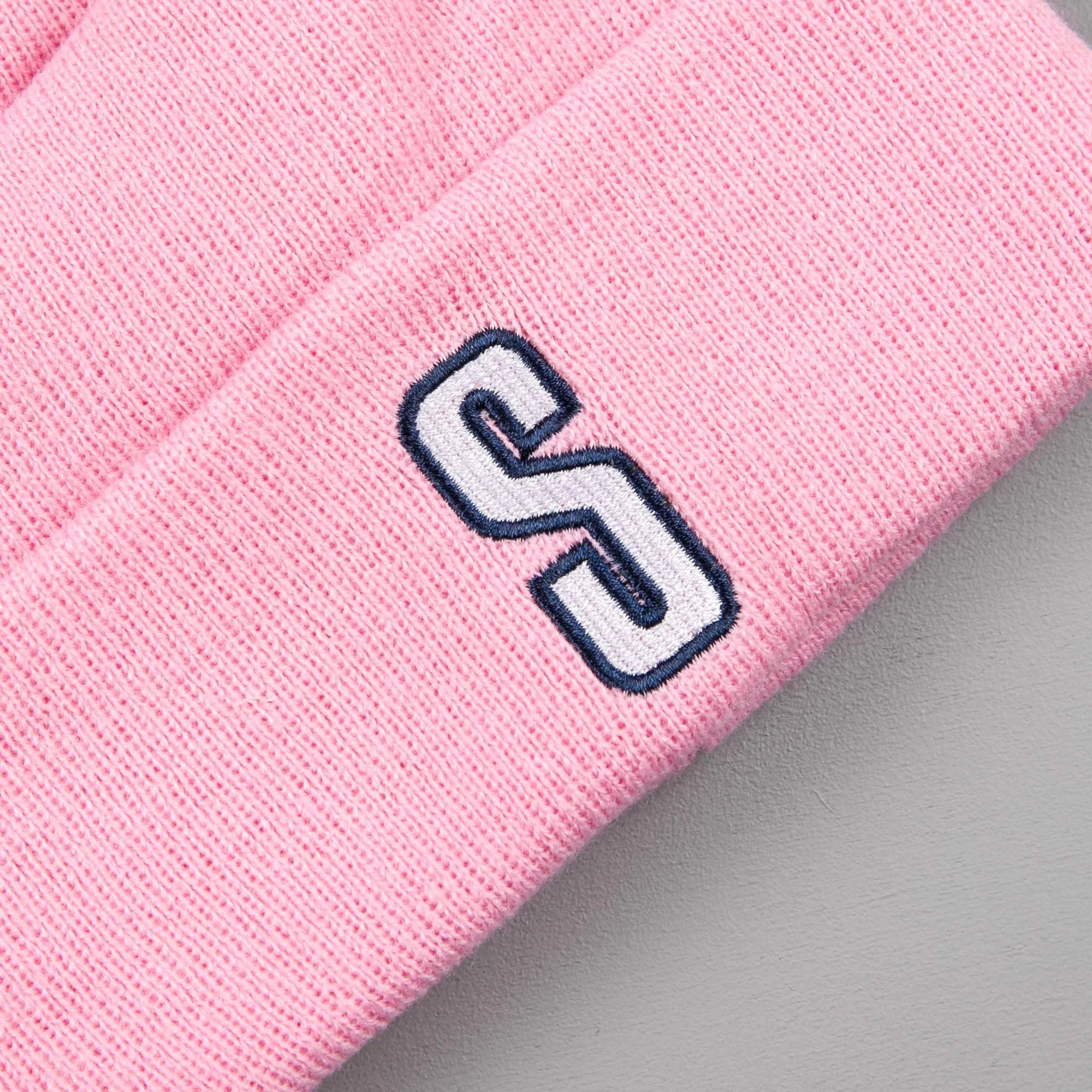 Stussy Vintage S Cuff Beanie - Pink