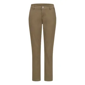 Susan Ladies Denim Stretch Chinos - Dark Olive by Blaser