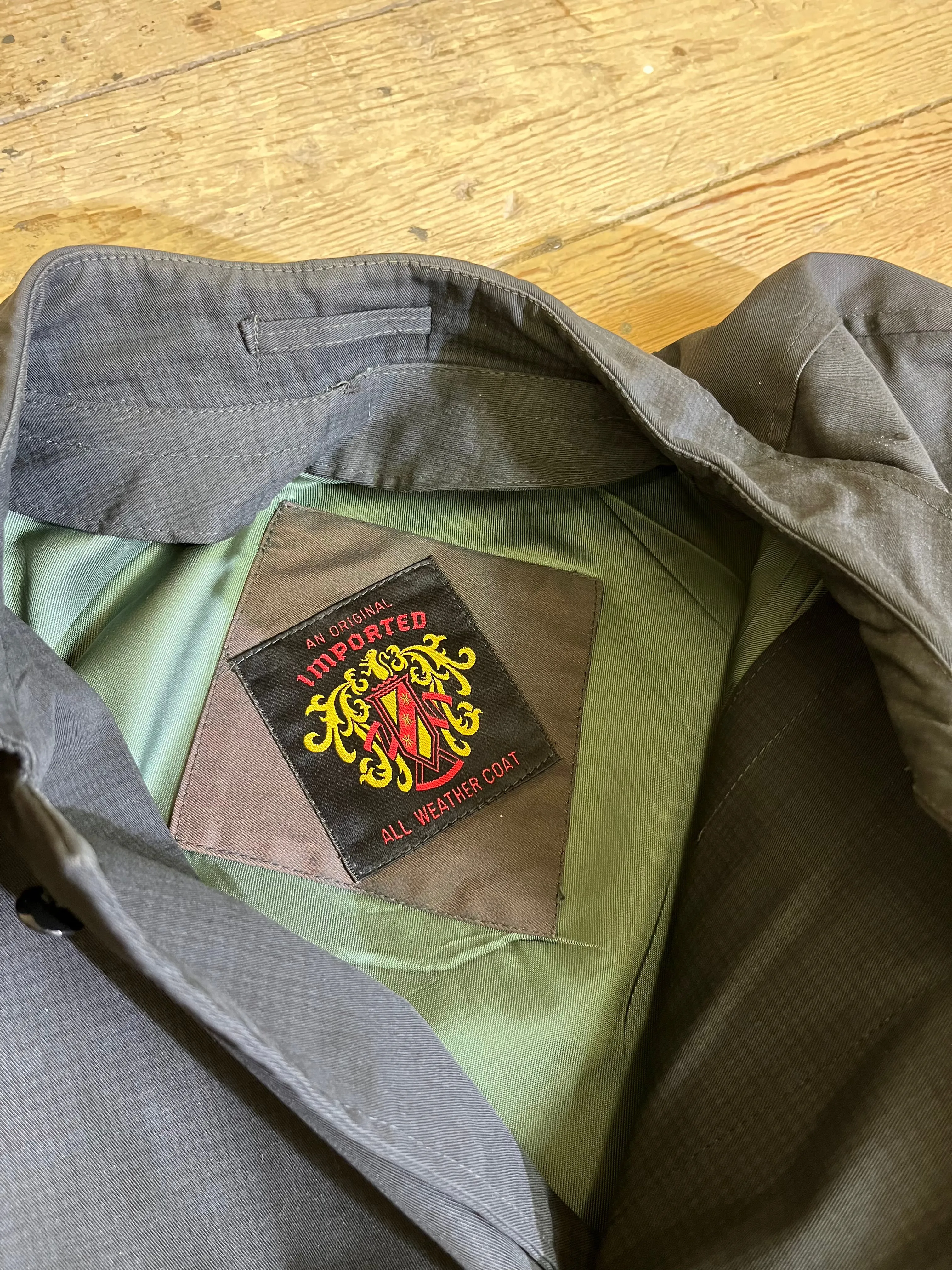 Vintage All Weather Trench Coat by Original Imported