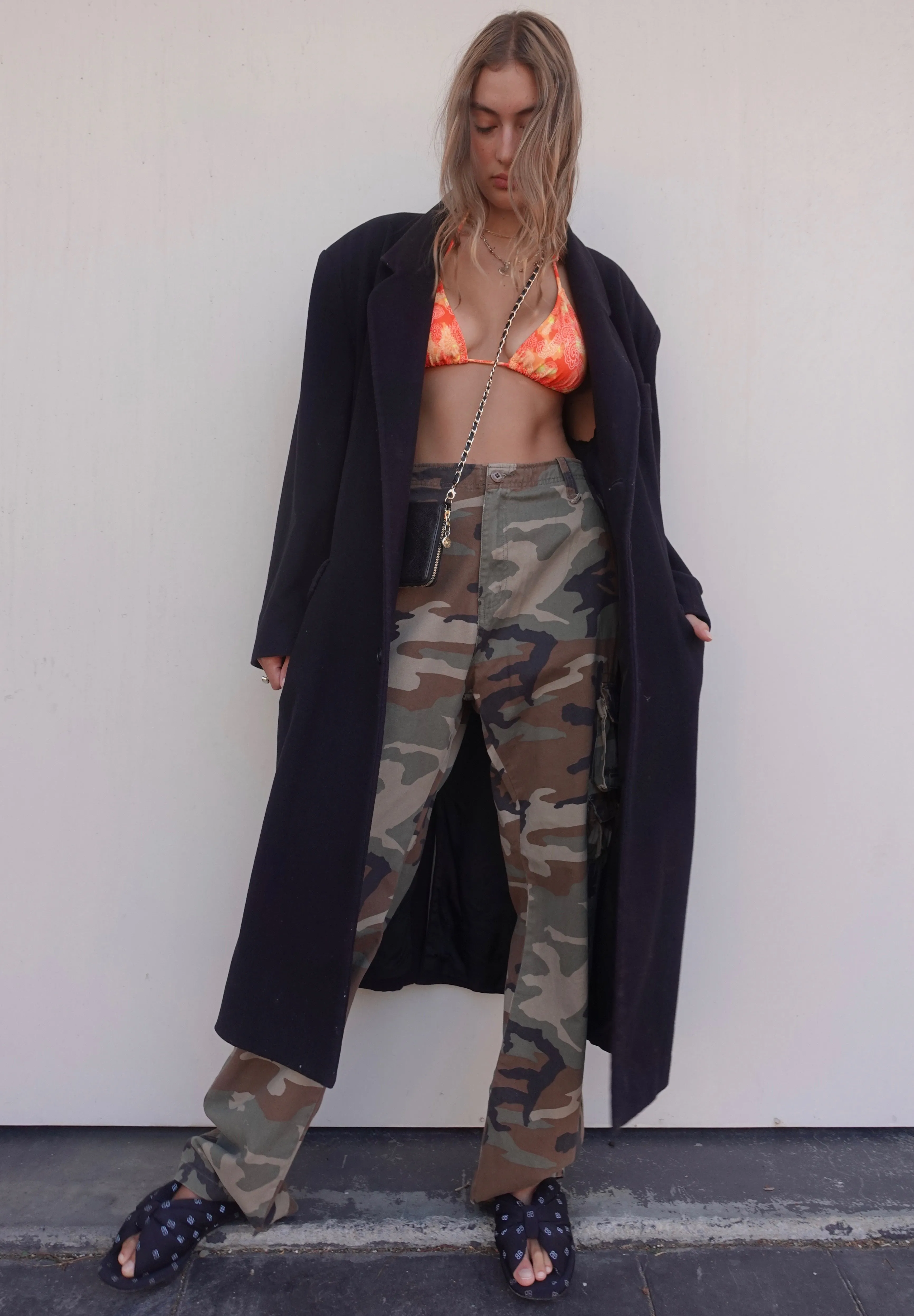 VINTAGE OVERSIZED CASHMERE WOOL COAT