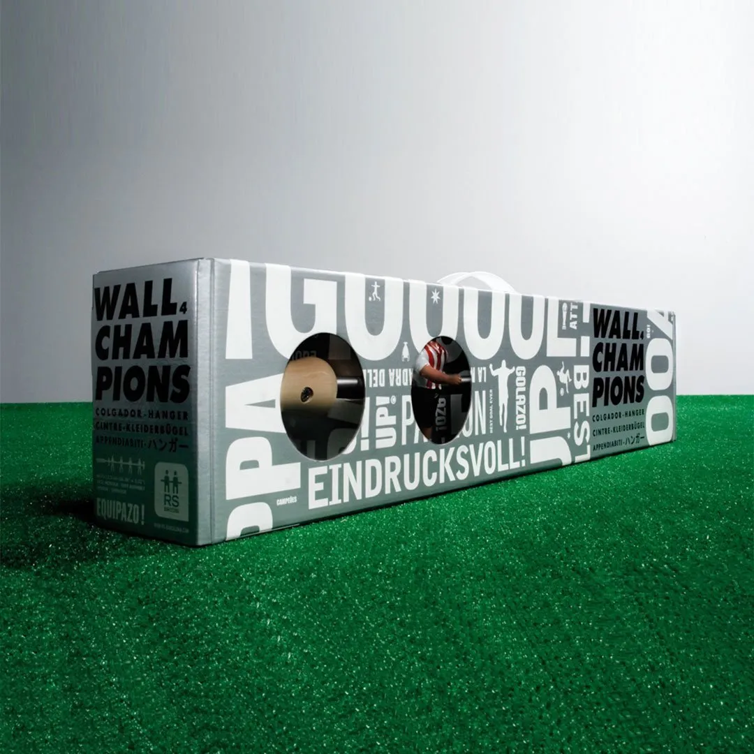 Wall Champions 4 Coat Rack