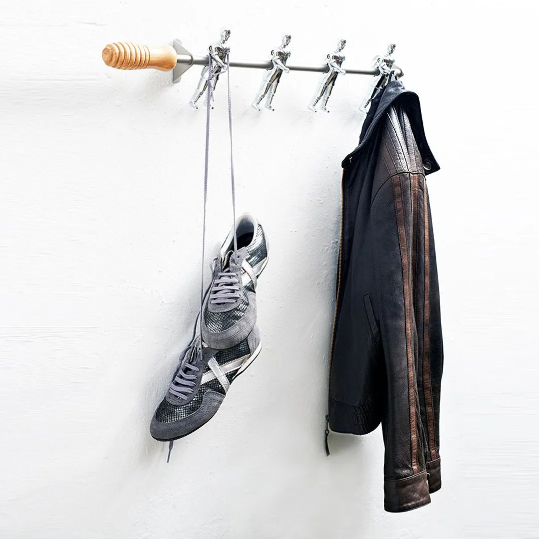 Wall Champions 4 Coat Rack