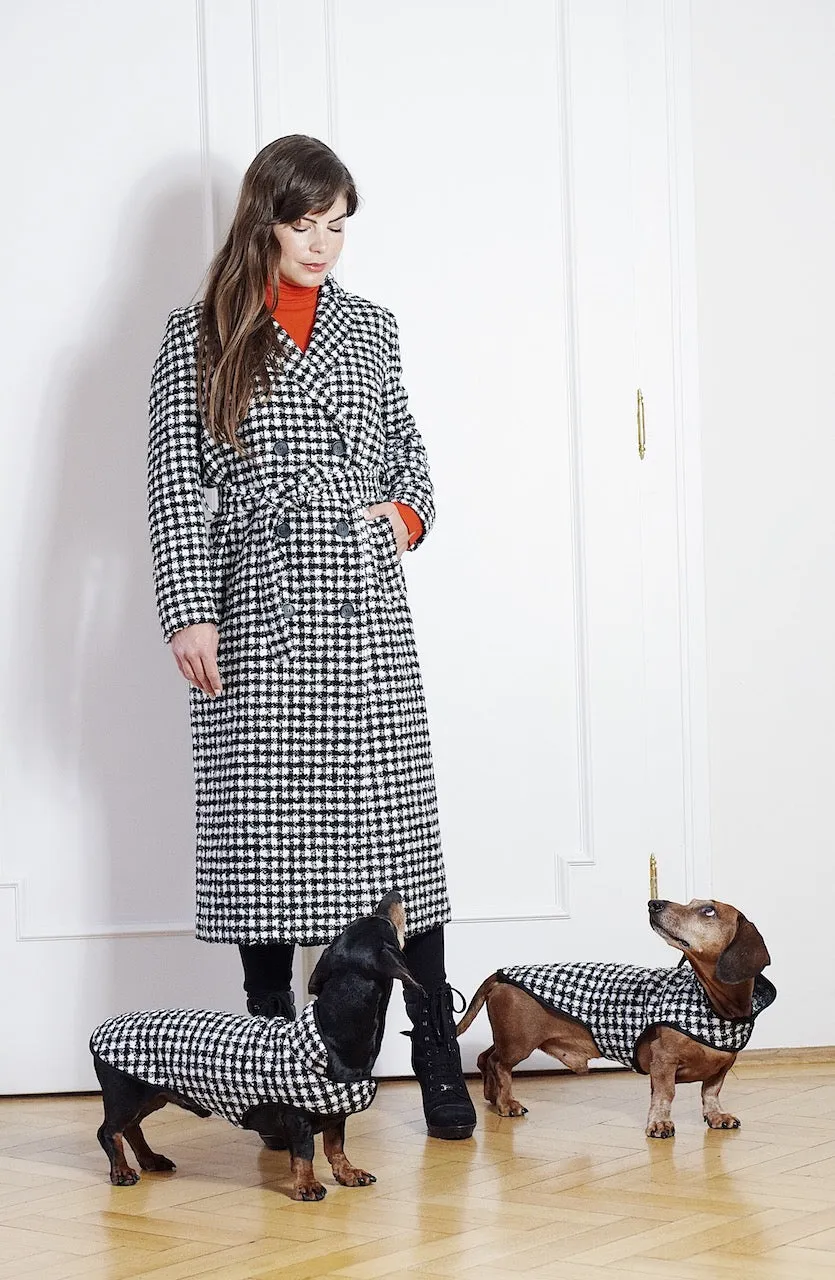Women wool coat Emily in Paris