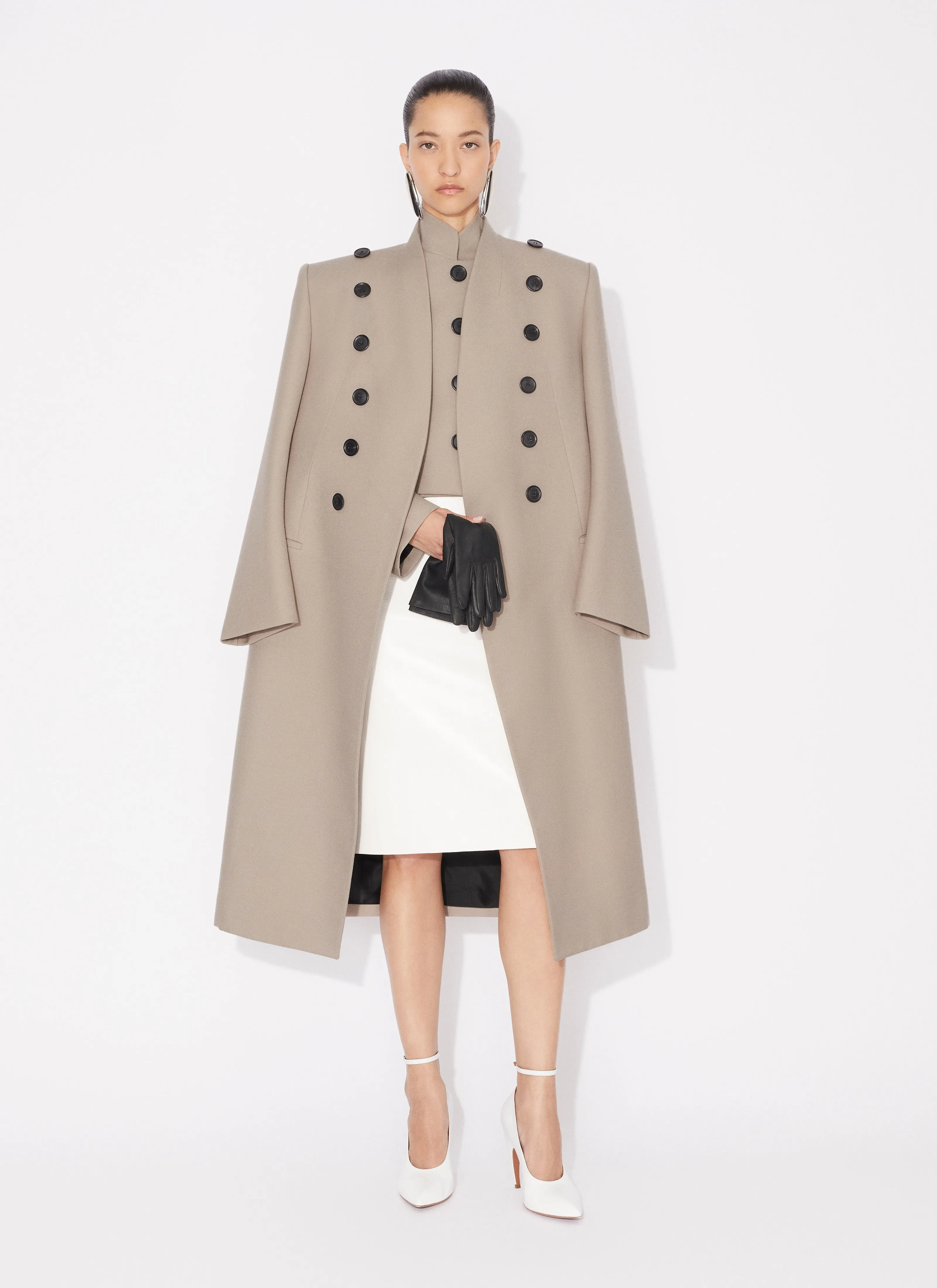 Wool Large Coat